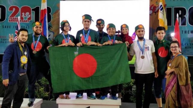 Bangladesh Won Two Gold Medals In The International Robot Olympiad