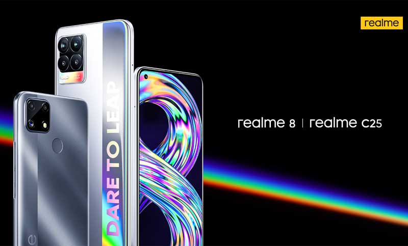 Realme 8, Realme C 25 Features, Review and Price